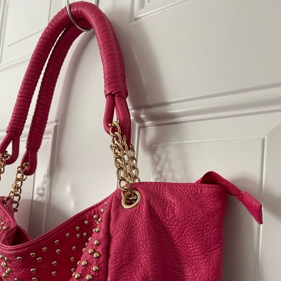 Pink and golden details tote bag 💖 - Picture 7 of 16